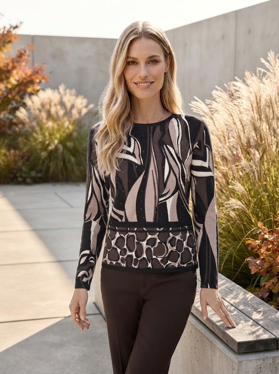 Pullover with Print