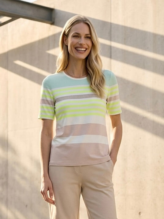 NEW Top with Stripes - GERRY WEBER