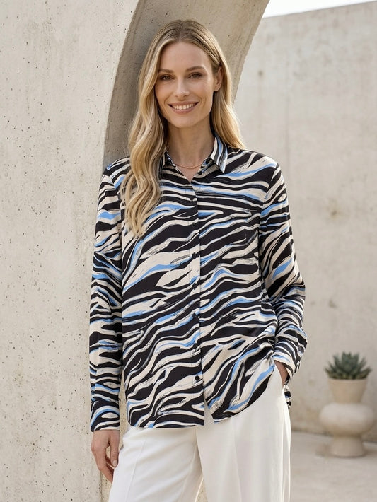 Blouse with Print - GERRY WEBER