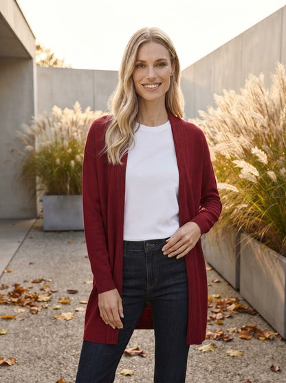 Maroon Cardigan - GERRY WEBER
