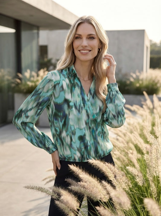 Blouse with Print - GERRY WEBER