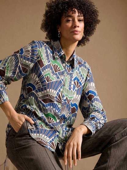 Blouse with Print - GERRY WEBER