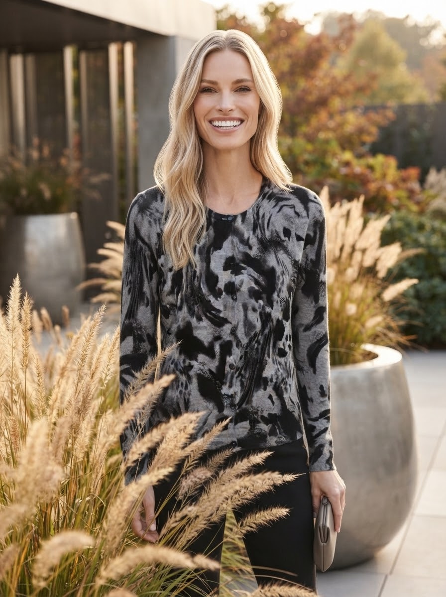 Fine Knit Cardigan