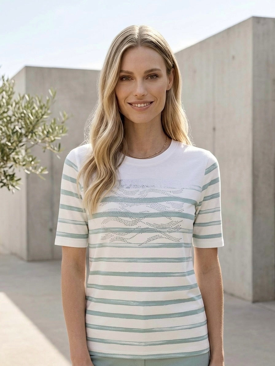 NEW Top with Stripes - GERRY WEBER
