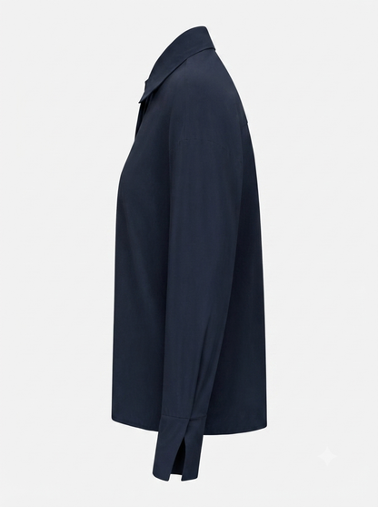 Modern Stretch Blouse – Navy - GERRY WEBER
