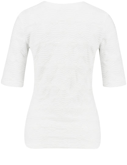 Textured Cotton Top - GERRY WEBER