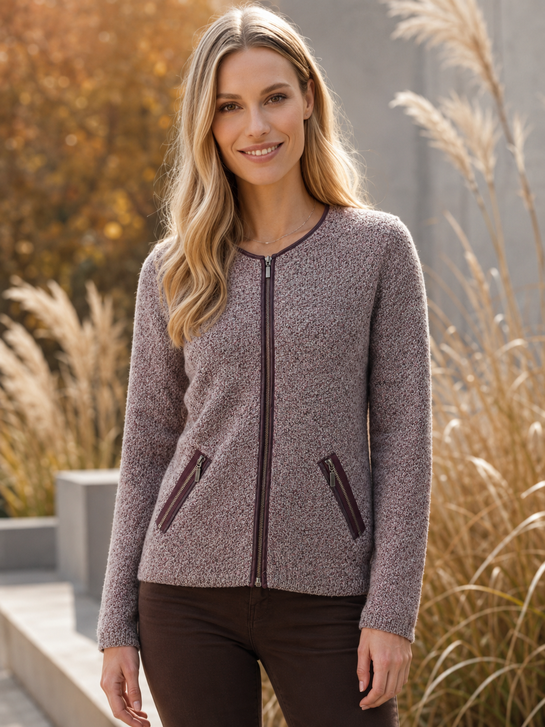 Zippered Cardigan - GERRY WEBER