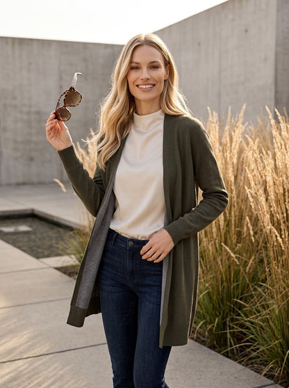 Cotton Blend Cardigan - GERRY WEBER