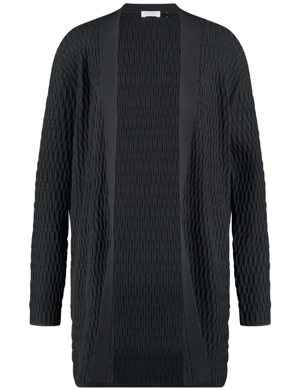 Knit Cardigan in Black - GERRY WEBER
