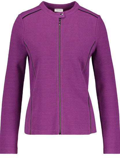 Zippered Cardigan