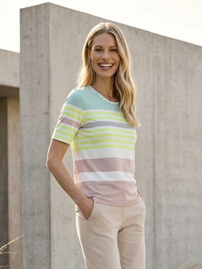 NEW Top with Stripes - GERRY WEBER