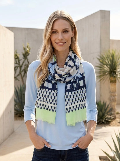 Scarf with Print - GERRY WEBER