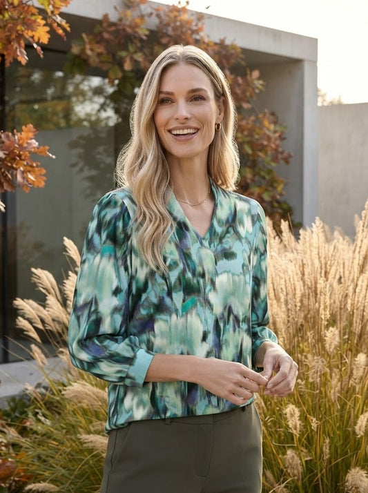 Blouse with Print - GERRY WEBER
