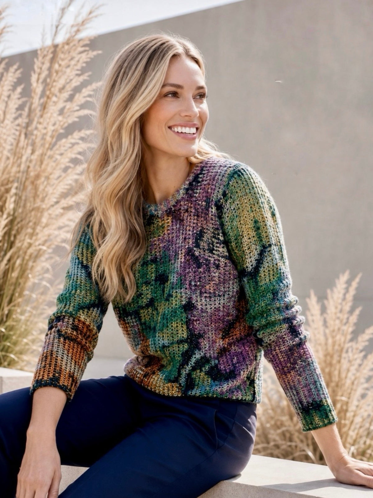 Multicoloured Knit Pullover - GERRY WEBER