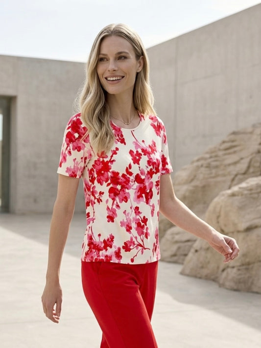 Floral Print Top - GERRY WEBER
