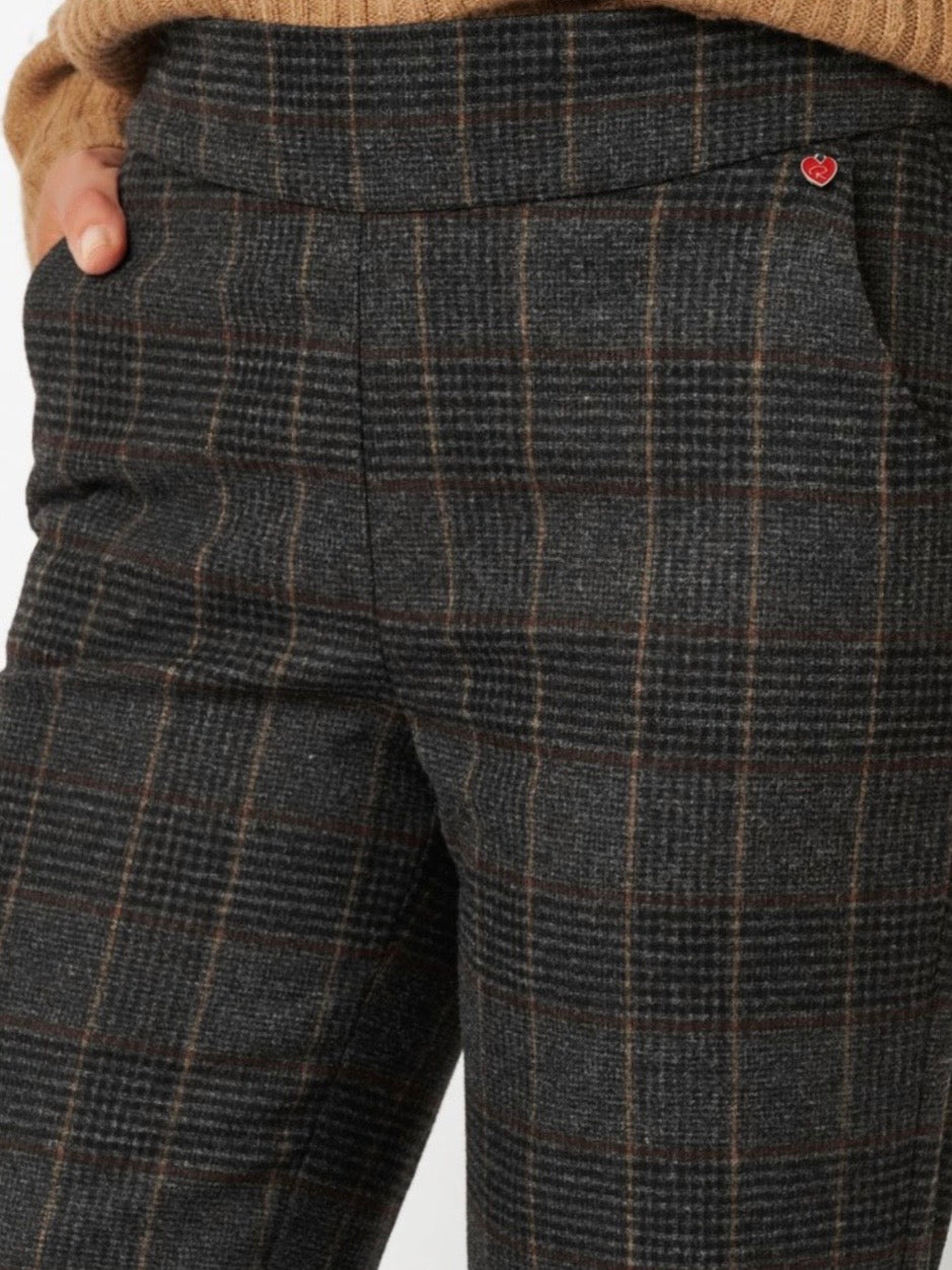 Pull-on Plad Pant - GERRY WEBER