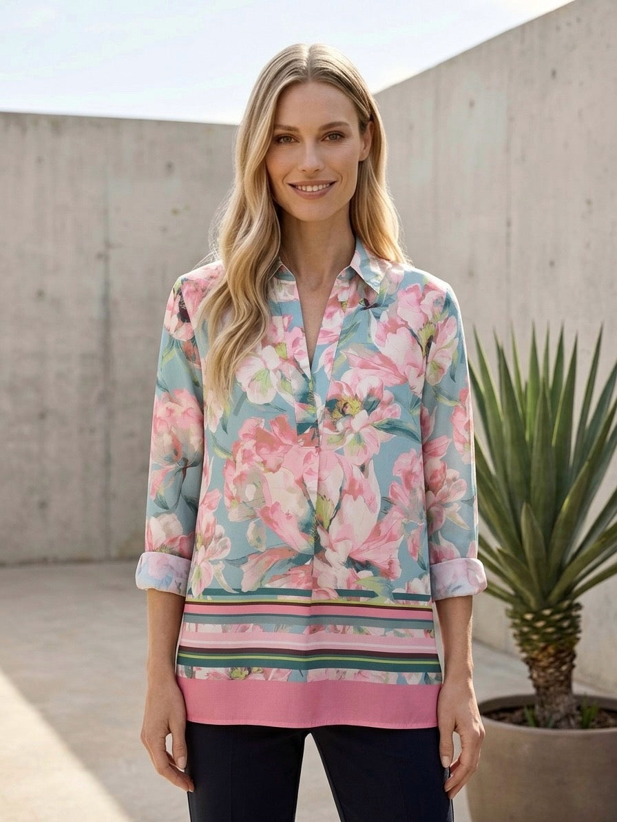 NEW Blouse with Print - GERRY WEBER