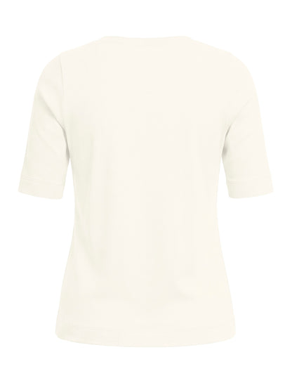 Ribbed Cotton Top - GERRY WEBER