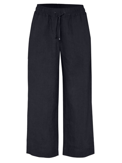 NEW Linen Pant (black) - GERRY WEBER