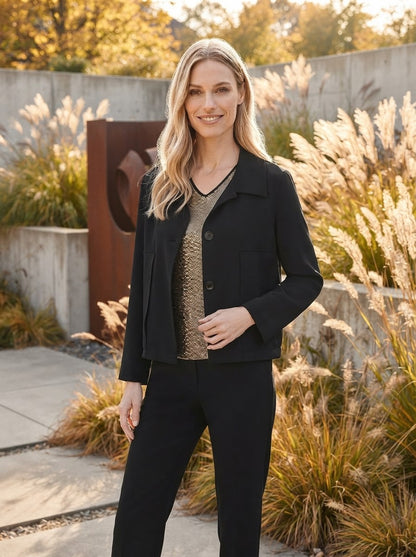 Pleat Pocket Jacket