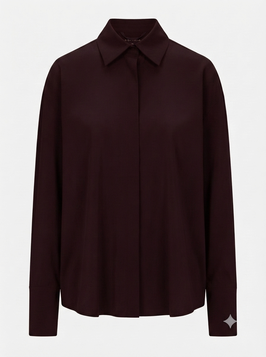 Modern Stretch Blouse – Merlot - GERRY WEBER