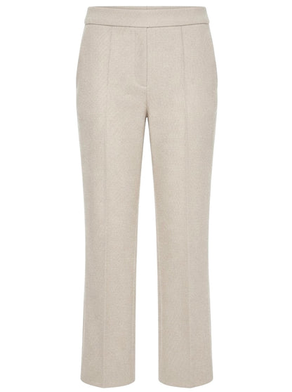 Flannel Pant – Light Beige - GERRY WEBER