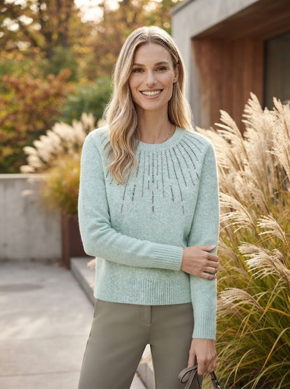 Pullover with Gemstones - GERRY WEBER