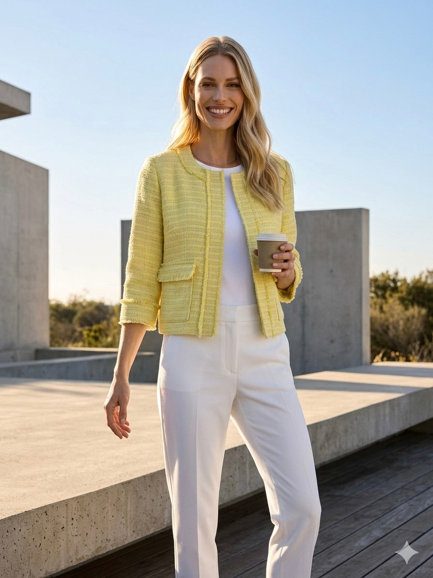 Jacket with Fringe Edges - GERRY WEBER