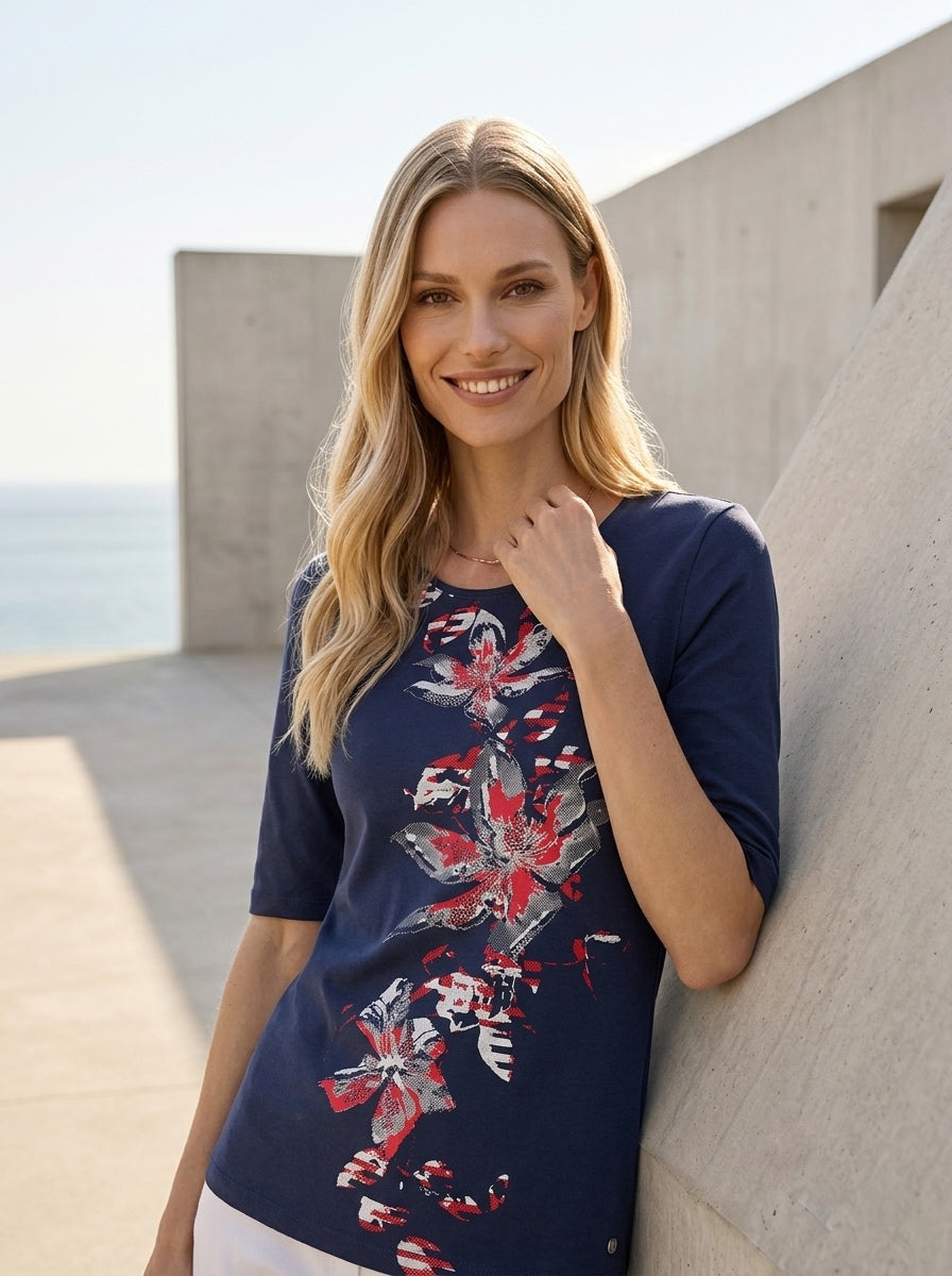 Cotton T-shirt - GERRY WEBER