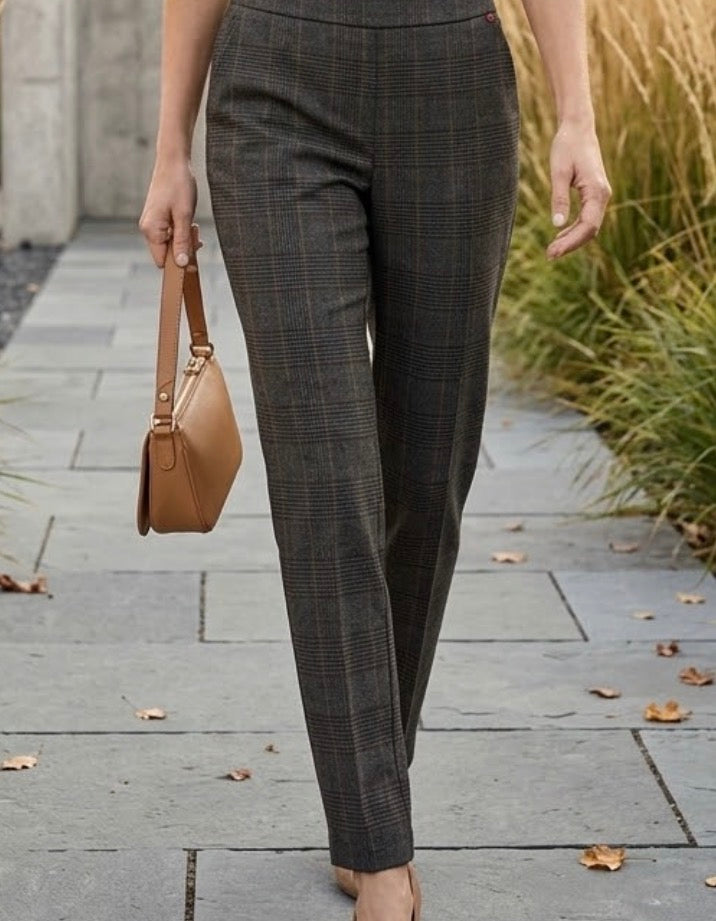 Pant with Subtle Plad