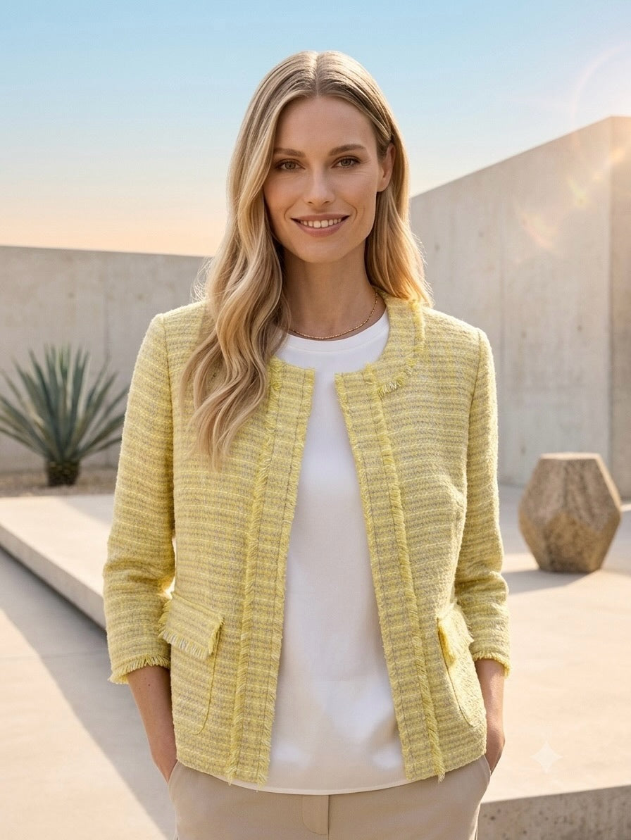 Jacket with Fringe Edges - GERRY WEBER