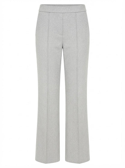 Flannel Renée Pant – Light Grey - GERRY WEBER