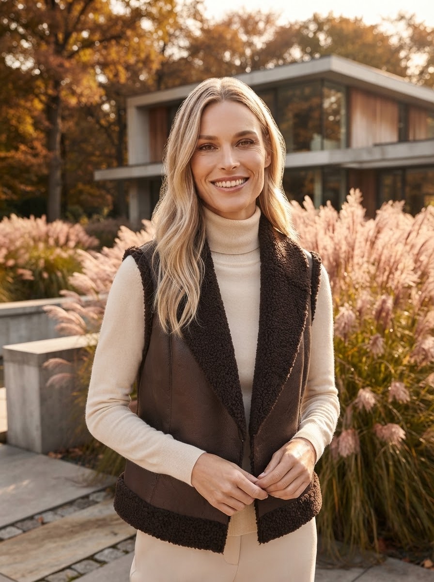 Shearling Vest
