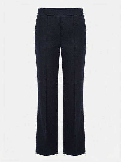 Flannel Renée Pant – Navy Blue - GERRY WEBER