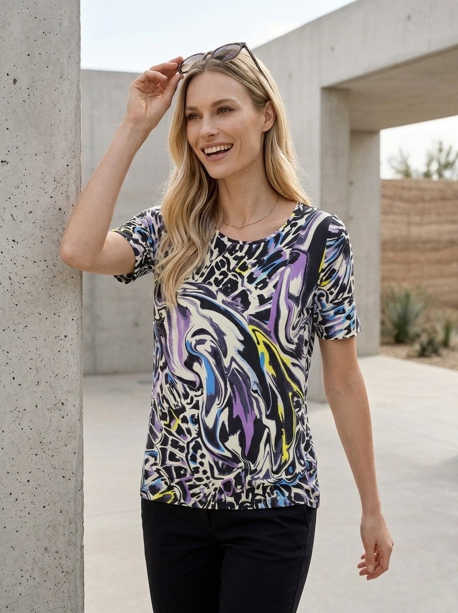 Top with Print - GERRY WEBER