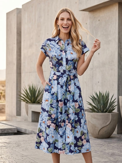 NEW Floral Print Dress - GERRY WEBER