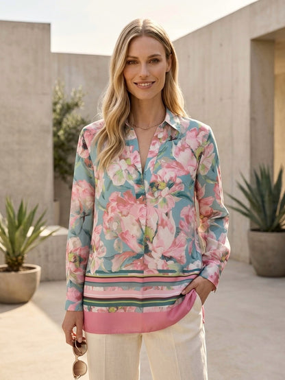 NEW Blouse with Print - GERRY WEBER