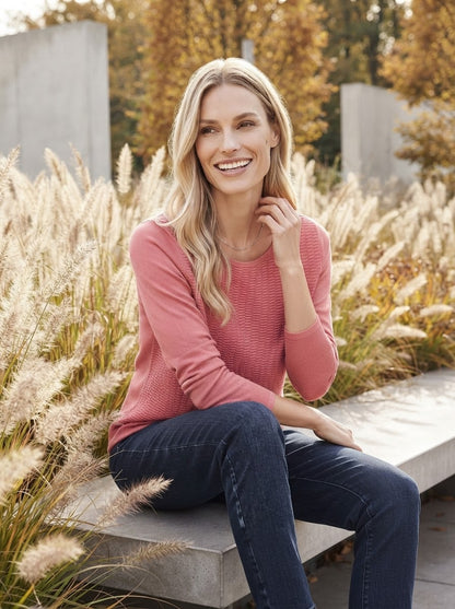 Textured Pullover