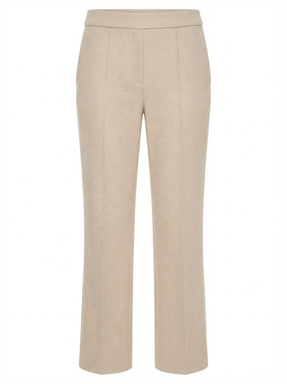 Flannel Renée Pant – Light Beige - GERRY WEBER