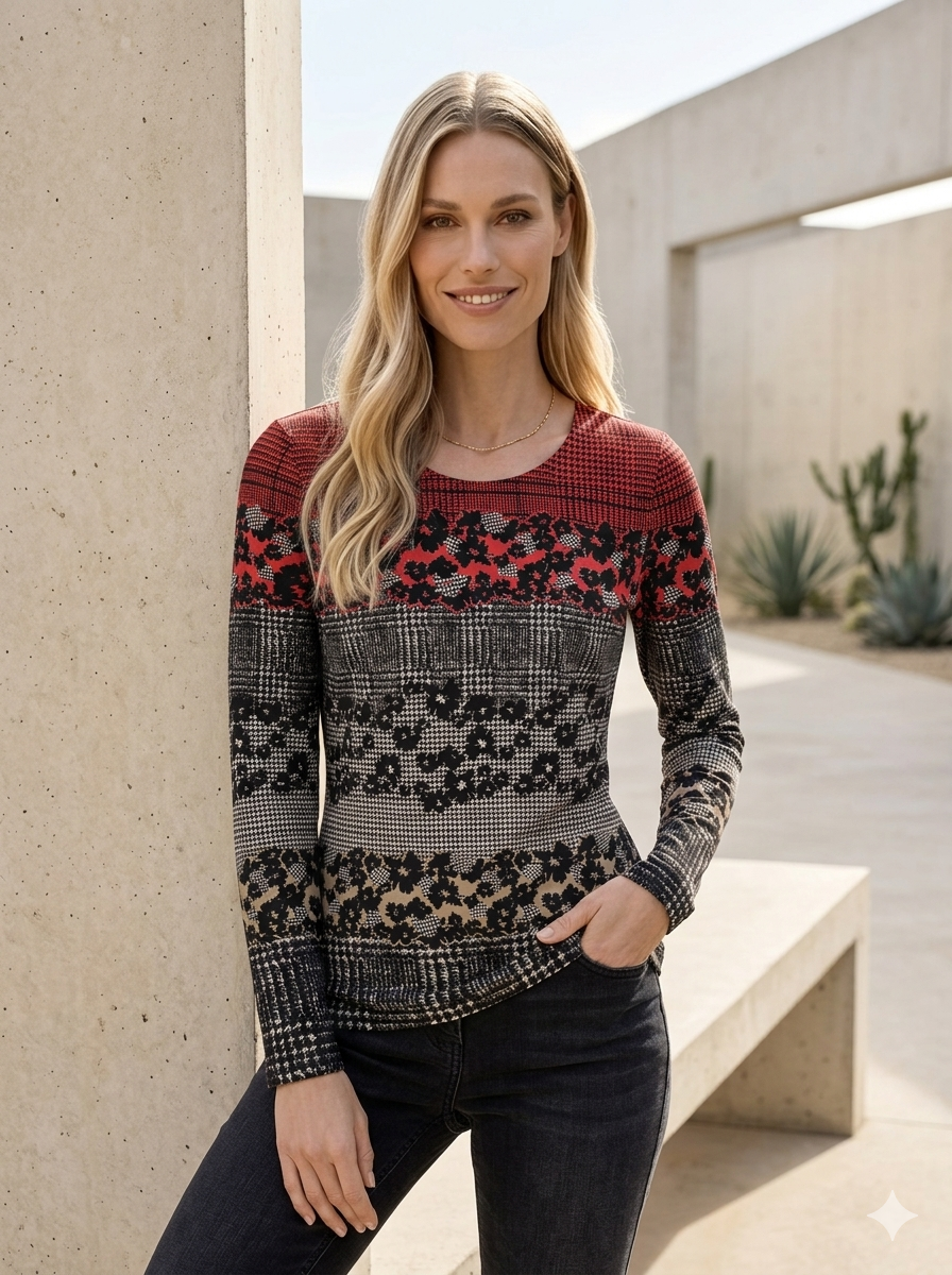 Top with Print