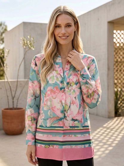 NEW Blouse with Print - GERRY WEBER