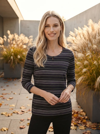 Top with Stripes