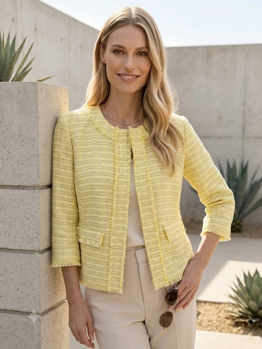 Jacket with Fringe Edges - GERRY WEBER