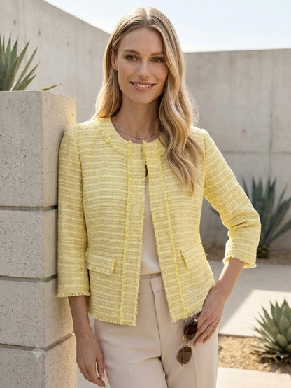 Jacket with Fringe Edges - GERRY WEBER