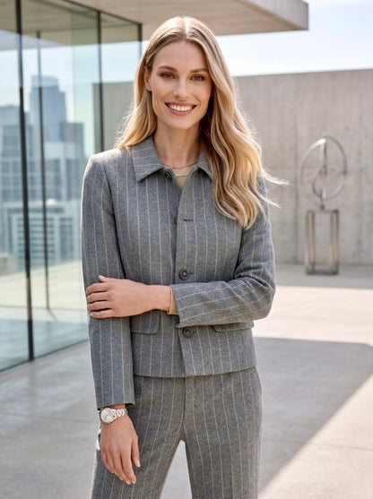 Pinstripe Jacket - GERRY WEBER