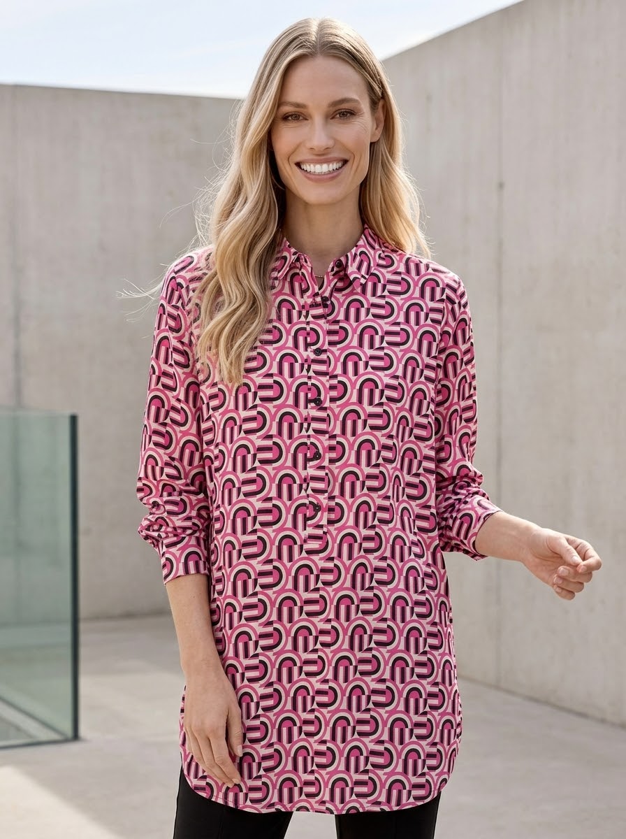 Retro Print Blouse - GERRY WEBER