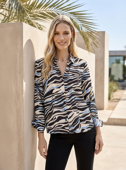 Blouse with Print - GERRY WEBER