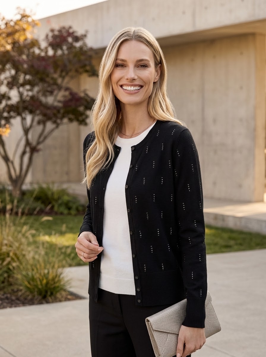 Studded Cardigan