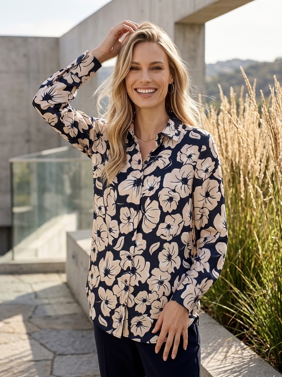 Cotton Blouse - GERRY WEBER
