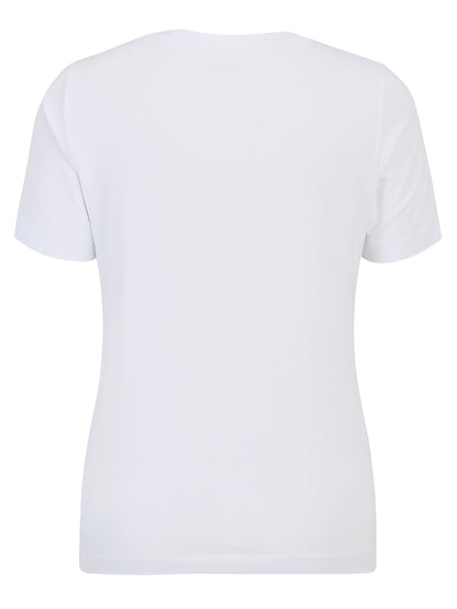 NEW Cotton T-shirt - White - GERRY WEBER